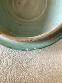 Petit pot à beurre Jobbana Maroc Fès 19ème siècle à décors de mille-pattes et géométriques