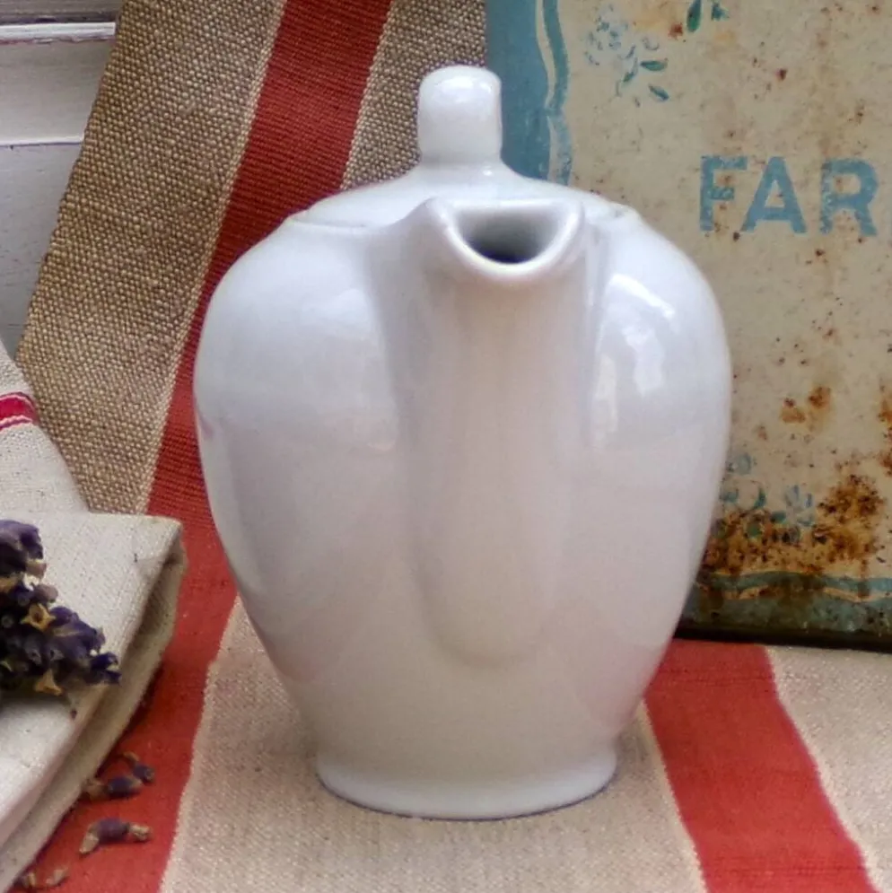 Petit pot à eau chaude/crémier/pot à lait bavarois vintage Eschenbach Rosen