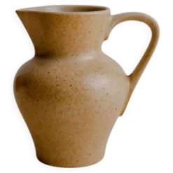 Petit Pot à Lait en Grès Moucheté