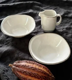 Petit pot à lait et coupelles porcelaine Schirnding Bavaria