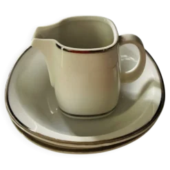 Petit pot à lait et coupelles porcelaine Schirnding Bavaria