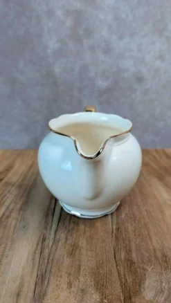 Petit pot à lait Villeroy & Boch liseré doré – vintage