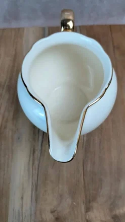 Petit pot à lait Villeroy & Boch liseré doré – vintage