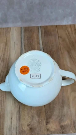 Petit pot à lait Villeroy & Boch liseré doré – vintage