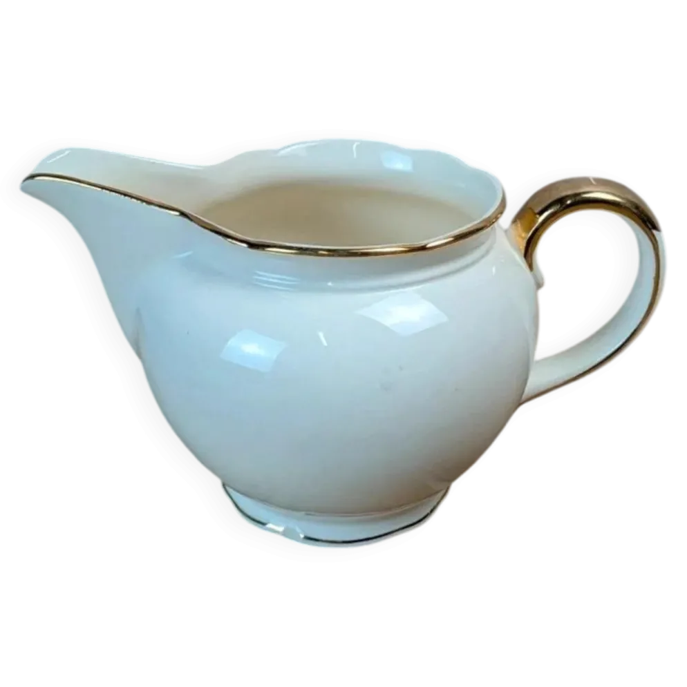 Petit pot à lait Villeroy & Boch liseré doré – vintage
