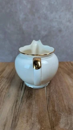 Petit pot à lait Villeroy & Boch liseré doré – vintage