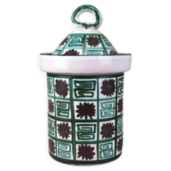 Petit pot vintage en céramique dans le gout de Robert Picault