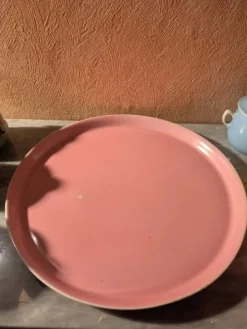 6 petits pots de crème en porcelaine de limoges avec plateau