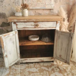Petit établi, meuble de métier ancien