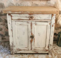Petit établi, meuble de métier ancien