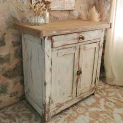 Petit établi, meuble de métier ancien