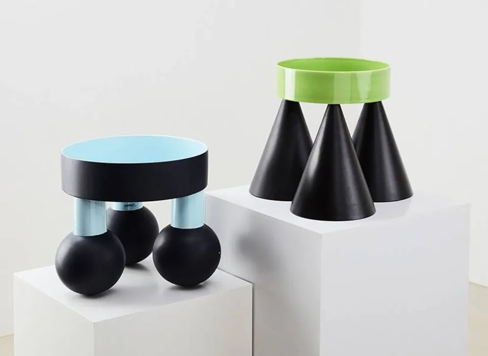 Pièce maîtresse / bol 'Jane' par Ettore Sottsass pour Cor Unum 1999