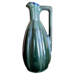 Pichet art déco bleu vert