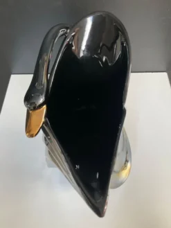 Pichet Bassano Italy en céramique irisée des années 70