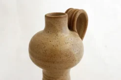Pichet bouteille en grès Vallauris