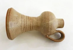 Pichet bouteille en grès Vallauris
