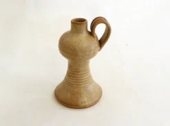 Pichet bouteille en grès Vallauris