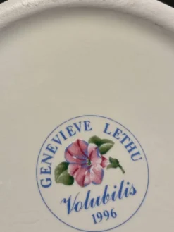 Pichet Cruche Fleuri Vintage Geneviève Lethu Volubilis
