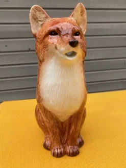 Pichet en céramique en forme de renard