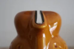 Pichet en céramique motif ananas années 60