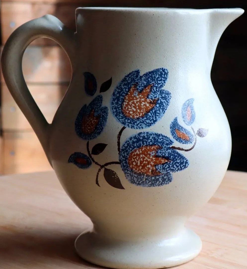 Pichet en faïence vintage "Sologne" – St Amand France