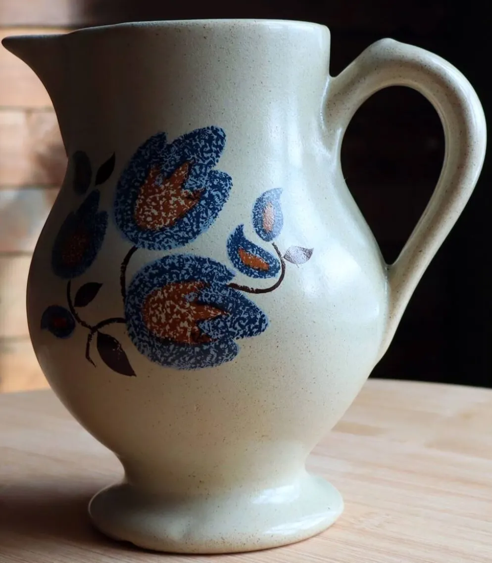 Pichet en faïence vintage "Sologne" – St Amand France