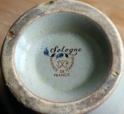 Pichet en faïence vintage