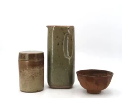 Pichet en grès de Pierre Digan, céramique La Borne années 60