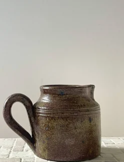 Pichet en grès pyrité 1970