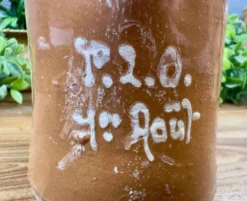 Pichet en terre cuite vernissée – Poterie artisanale T2O