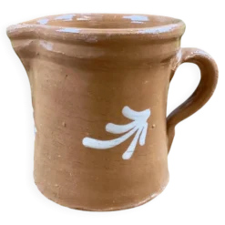 Pichet en terre cuite vernissée – Poterie artisanale T2O