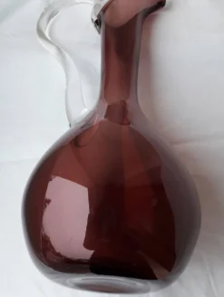 Pichet en verre soufflé