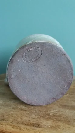 Pichet et 4 verres en grès émaillé signé, Aizenay Vendée