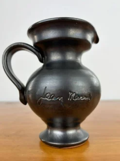 Pichet Jean Marais céramique noire