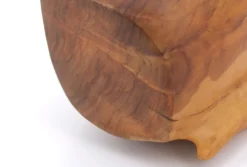 Pichet monoxyle en bois style Alexandre Noll, années 50