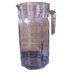Pichet Octime en Cristal d'Arques-Durand vintage en verre