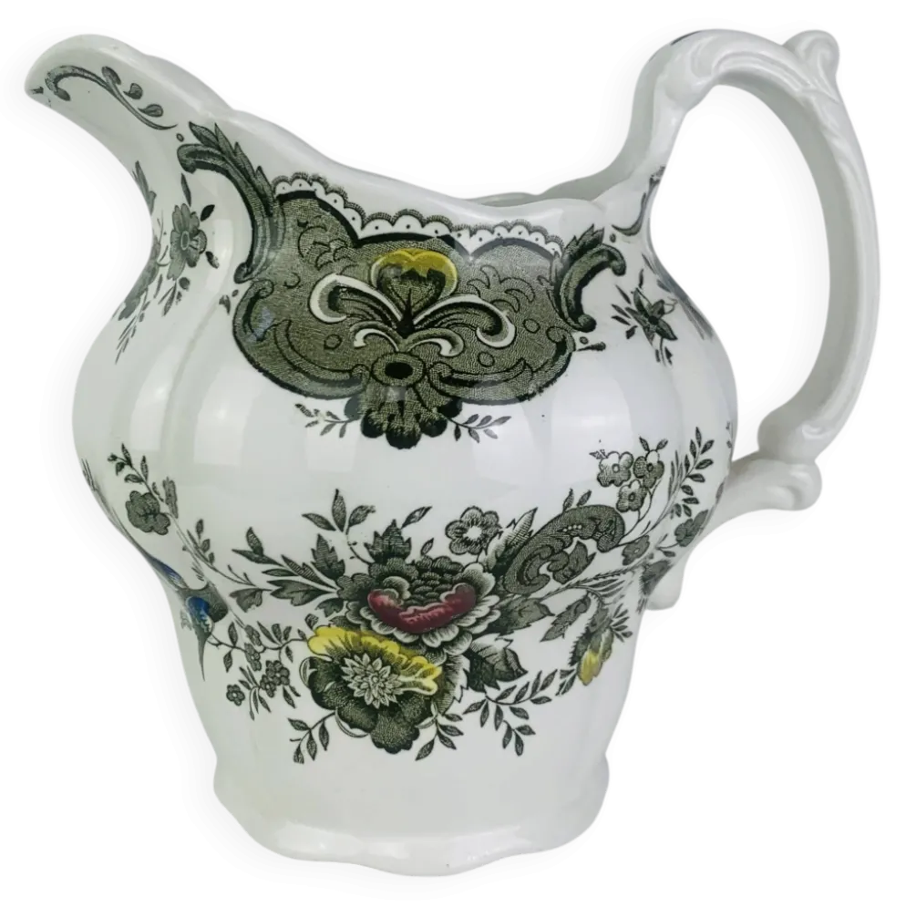 Pichet ou carafe modèle Windsor par Ridgway Staffordshire faïence anglaise