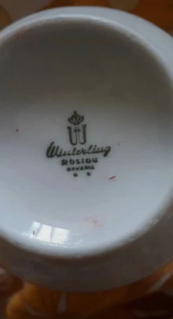 Pichet porcelaine Winterling