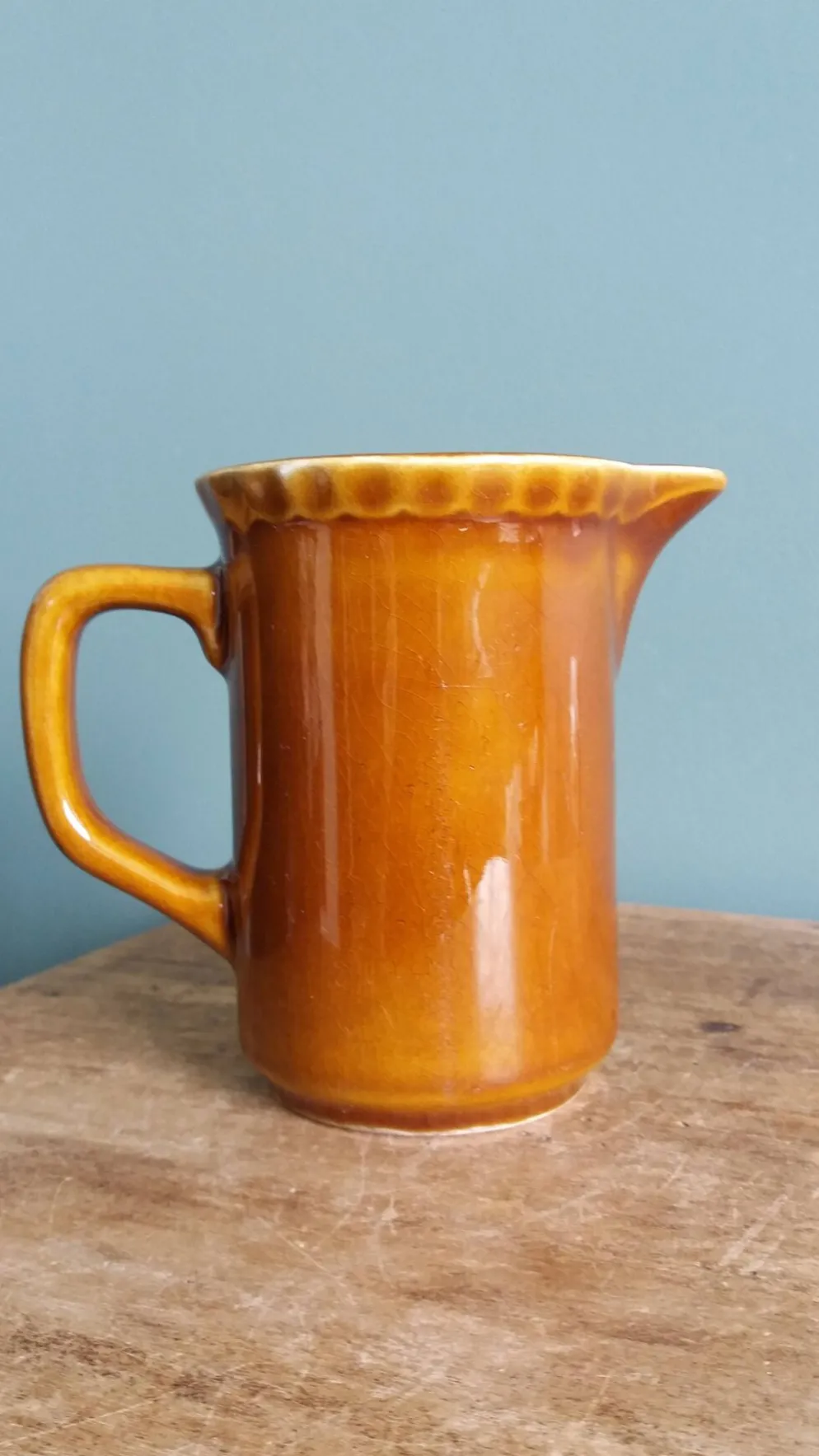 Pichet pot à lait Digoin Sarreguemines
