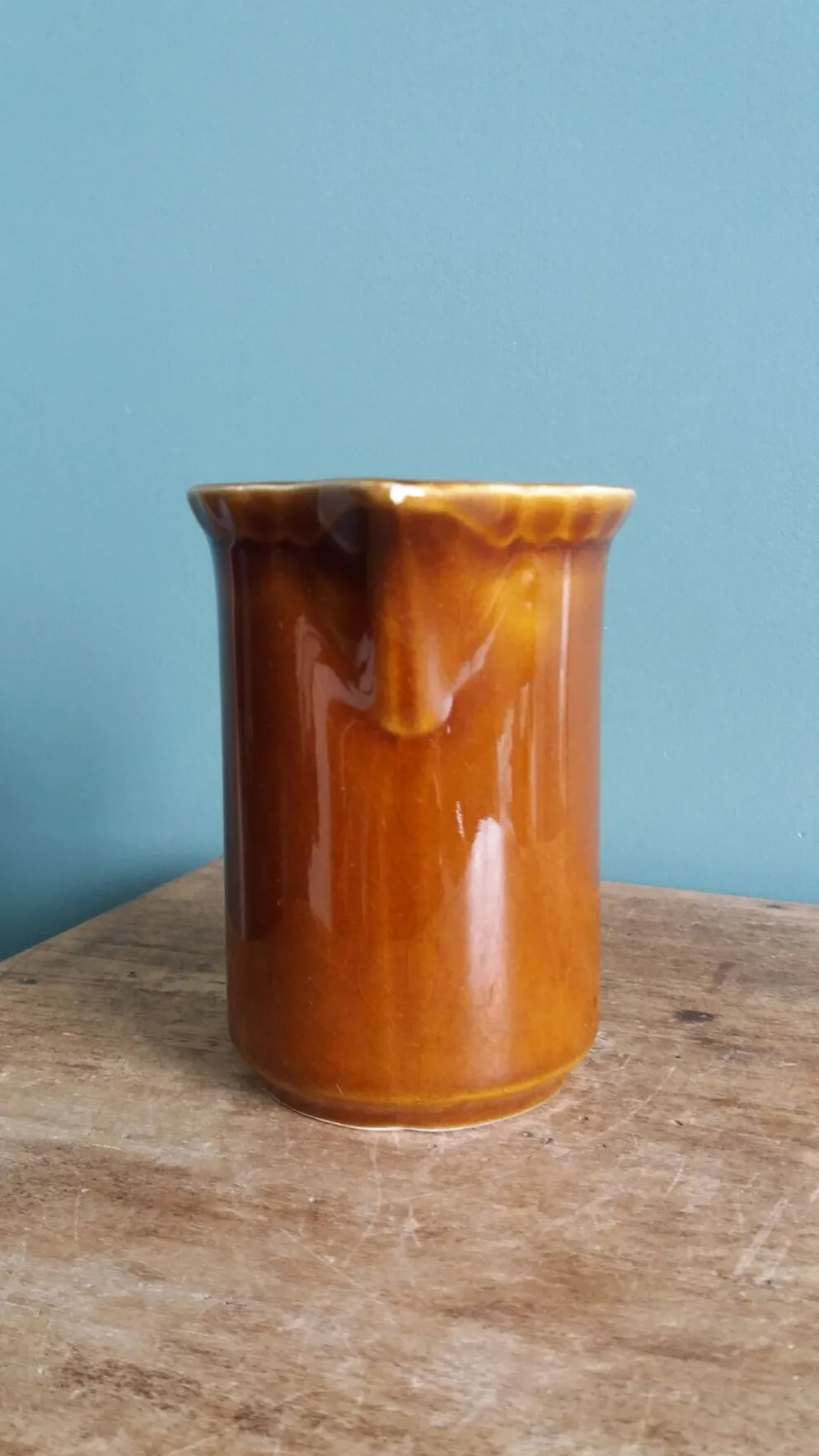 Pichet pot à lait Digoin Sarreguemines