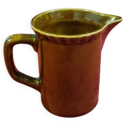Pichet - Pot à lait marron vintage