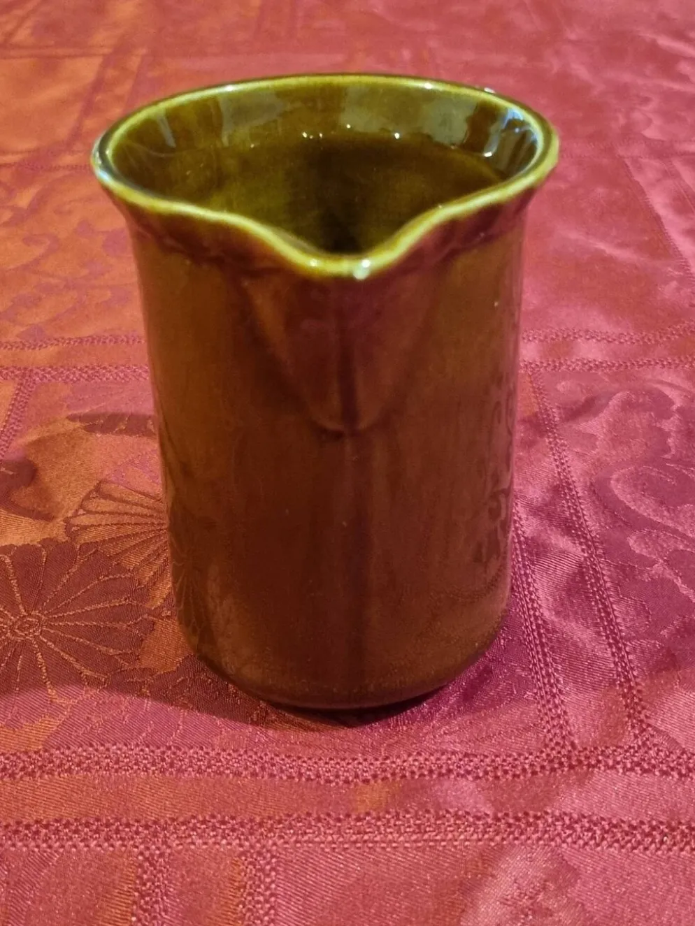 Pichet - Pot à lait marron vintage