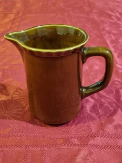 Pichet - Pot à lait marron vintage