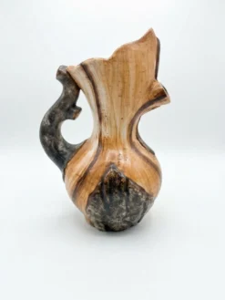 Pichet sculptural en céramique 1950-1960, signé Cérart