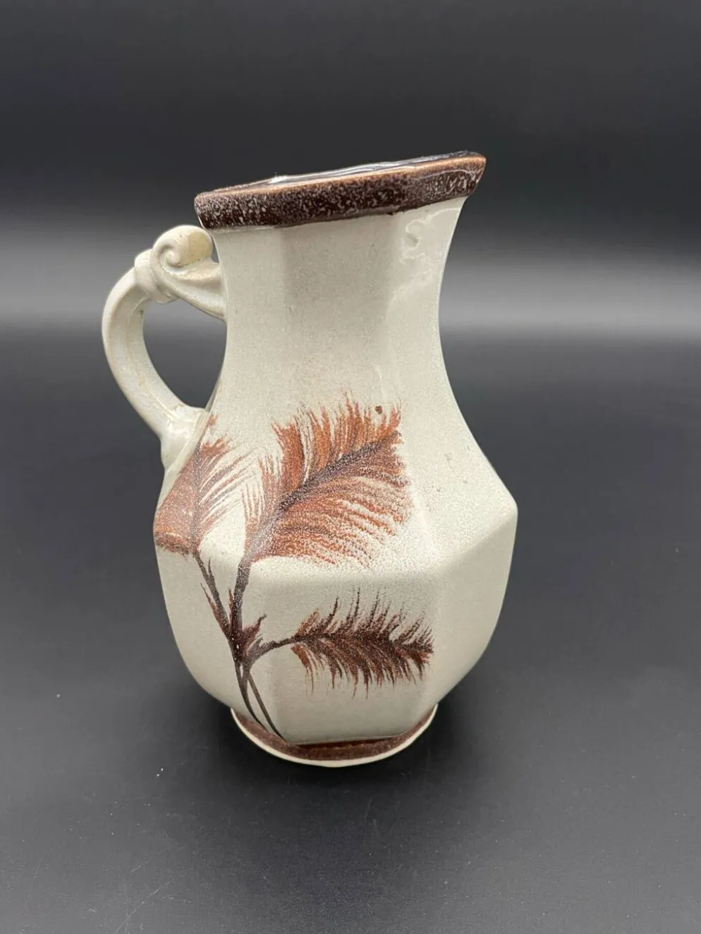 Pichet, vase à anse Bay Keramik 691-17, Allemagne de l’Ouest