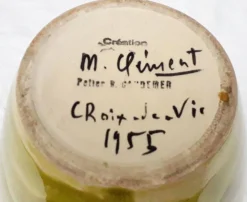 Pichet vase en céramique années 50