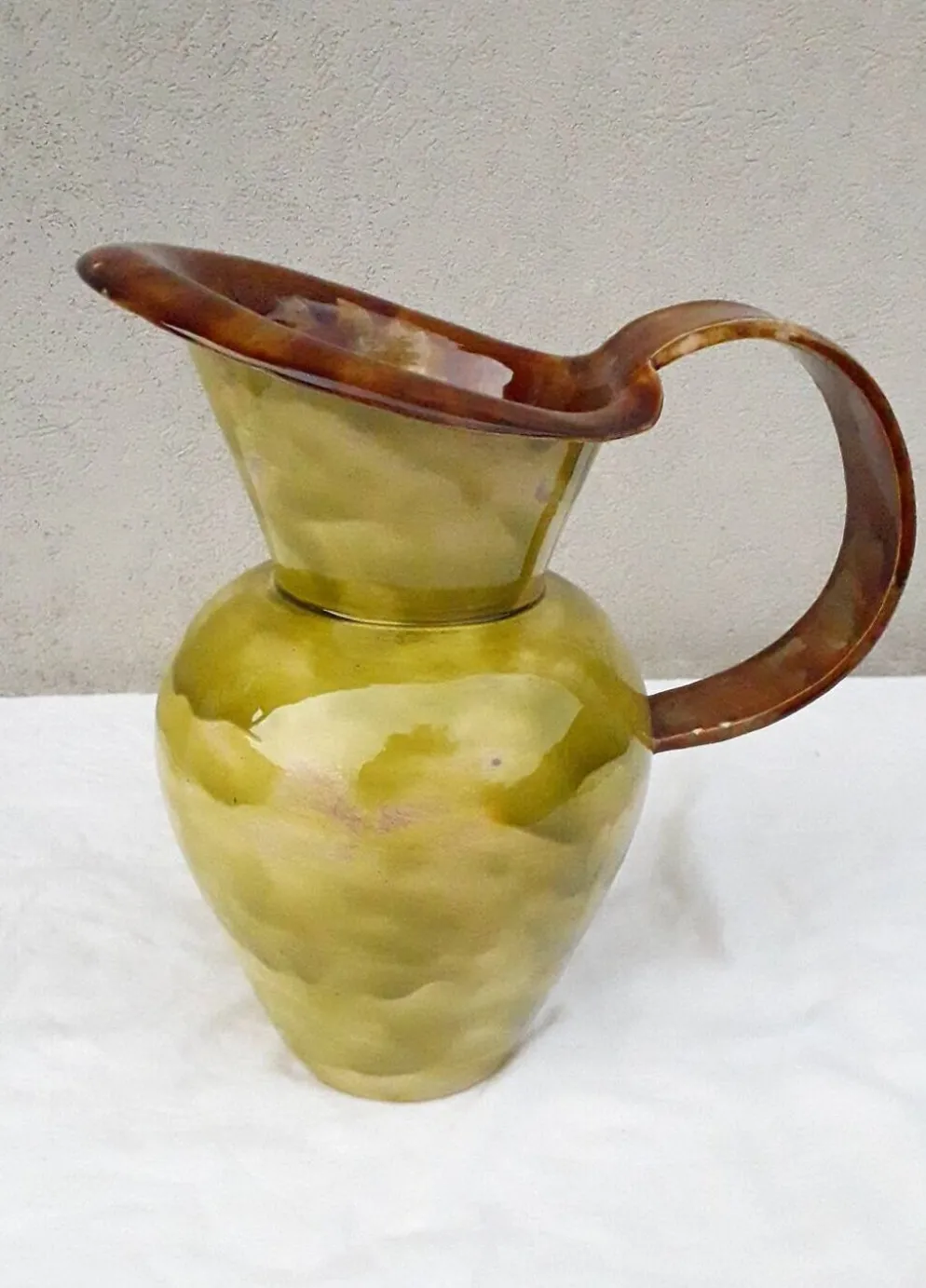 Pichet vase en céramique années 50