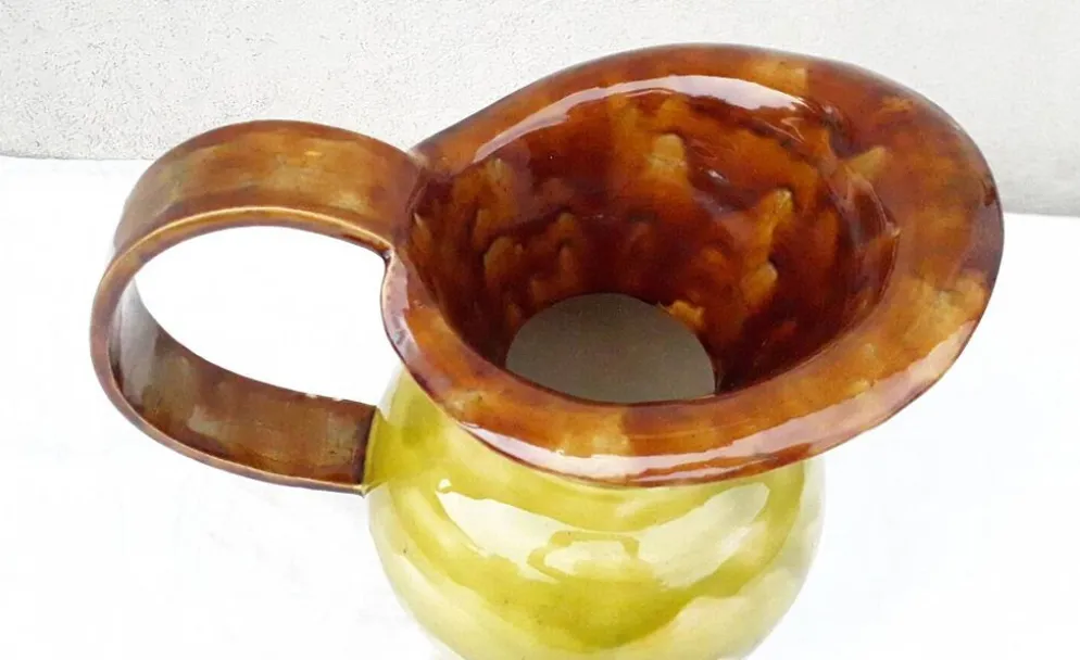 Pichet vase en céramique années 50