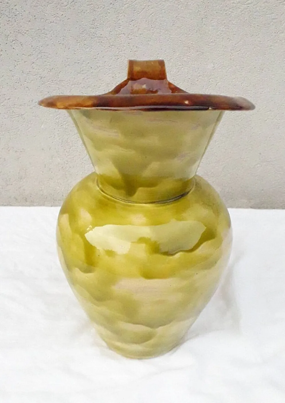 Pichet vase en céramique années 50