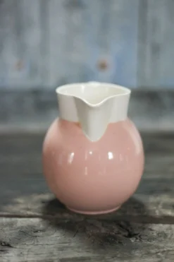 Pichet Villeroy Et Boch Saar, carafe, pichet porcelaine rose, broc